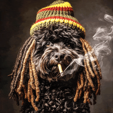 Dreadlocks Dog