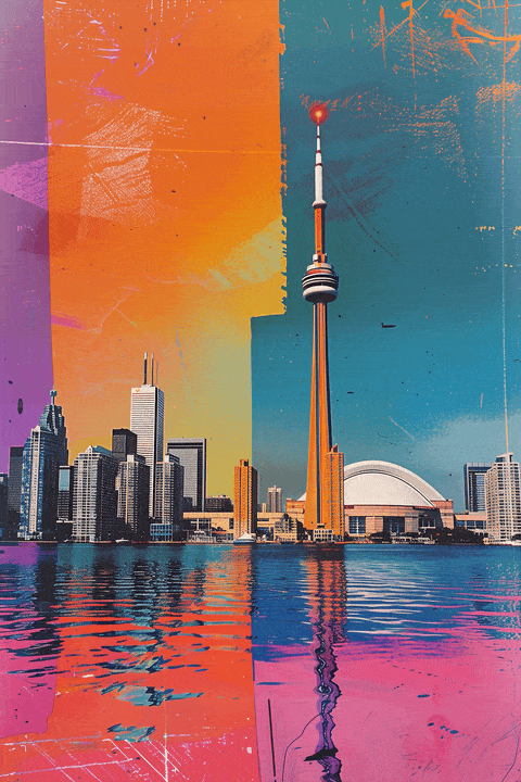 Toronto in Technicolor